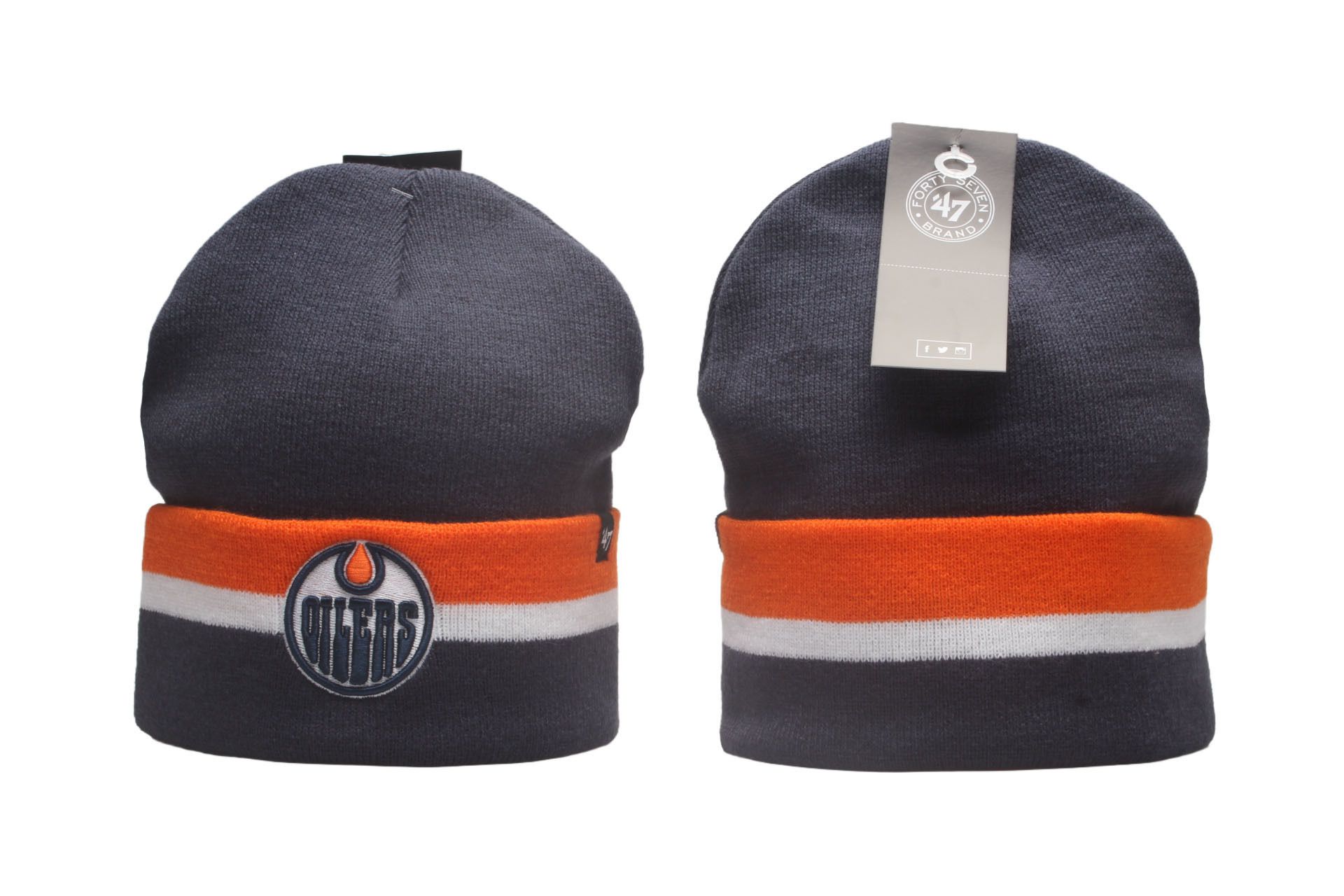 2025 NHL Edmonton Oilers Hat beanie style 01 